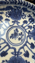 34 Chinese famille rose, verte, Imari-style and blue and white wares, Kangxi and later