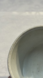 Eight Chinese famille rose and verte wares, 19/20th C.