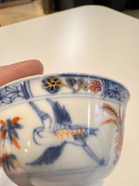 22 Chinese blue, white, famille rose and Imari-style wares, Kangxi and later