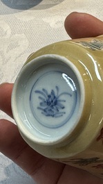34 Chinese famille rose, verte, Imari-style and blue and white wares, Kangxi and later