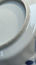34 Chinese famille rose, verte, Imari-style and blue and white wares, Kangxi and later