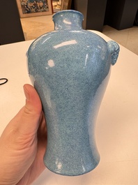A Chinese robin's egg-glazed 'Meiping' vase, 19th C.
