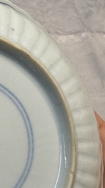 34 Chinese famille rose, verte, Imari-style and blue and white wares, Kangxi and later
