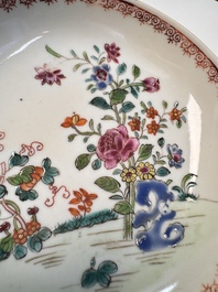 22 Chinese blue, white, famille rose and Imari-style wares, Kangxi and later