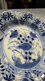 34 Chinese famille rose, verte, Imari-style and blue and white wares, Kangxi and later
