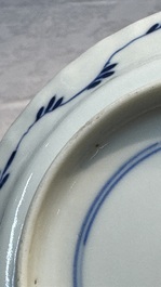 34 Chinese famille rose, verte, Imari-style and blue and white wares, Kangxi and later