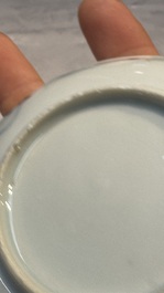 34 Chinese famille rose, verte, Imari-style and blue and white wares, Kangxi and later