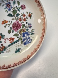 22 Chinese blue, white, famille rose and Imari-style wares, Kangxi and later