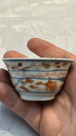 34 Chinese famille rose, verte, Imari-style and blue and white wares, Kangxi and later