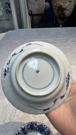 34 Chinese famille rose, verte, Imari-style and blue and white wares, Kangxi and later