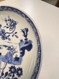 22 Chinese blue, white, famille rose and Imari-style wares, Kangxi and later