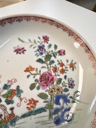 22 Chinese blue, white, famille rose and Imari-style wares, Kangxi and later