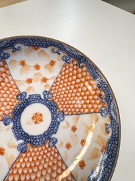 22 Chinese blue, white, famille rose and Imari-style wares, Kangxi and later