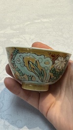 34 Chinese famille rose, verte, Imari-style and blue and white wares, Kangxi and later