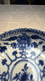 34 Chinese famille rose, verte, Imari-style and blue and white wares, Kangxi and later