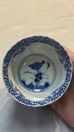 34 Chinese famille rose, verte, Imari-style and blue and white wares, Kangxi and later