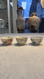 34 Chinese famille rose, verte, Imari-style and blue and white wares, Kangxi and later