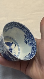34 Chinese famille rose, verte, Imari-style and blue and white wares, Kangxi and later