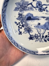 22 Chinese blue, white, famille rose and Imari-style wares, Kangxi and later