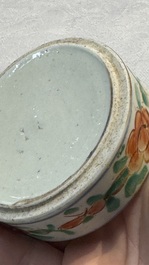 Eight Chinese famille rose and verte wares, 19/20th C.