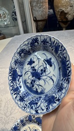 34 Chinese famille rose, verte, Imari-style and blue and white wares, Kangxi and later