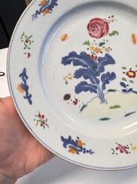 22 Chinese blue, white, famille rose and Imari-style wares, Kangxi and later