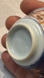 34 Chinese famille rose, verte, Imari-style and blue and white wares, Kangxi and later