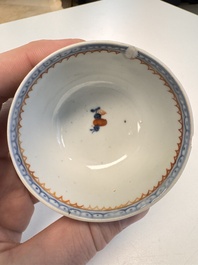 22 Chinese blue, white, famille rose and Imari-style wares, Kangxi and later