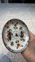 34 Chinese famille rose, verte, Imari-style and blue and white wares, Kangxi and later
