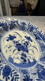 34 Chinese famille rose, verte, Imari-style and blue and white wares, Kangxi and later