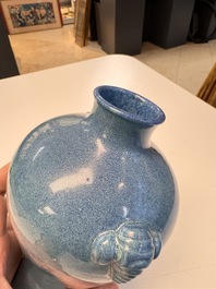 A Chinese robin's egg-glazed 'Meiping' vase, 19th C.
