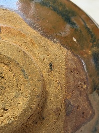 Two Chinese Jian tea bowls and two Dongzhangyao black-glazed tea bowls, Song