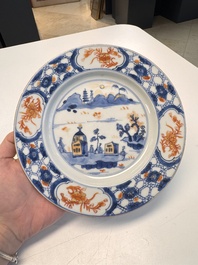 22 Chinese blue, white, famille rose and Imari-style wares, Kangxi and later
