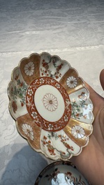 34 Chinese famille rose, verte, Imari-style and blue and white wares, Kangxi and later