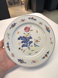 22 Chinese blue, white, famille rose and Imari-style wares, Kangxi and later