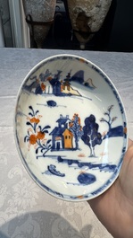 34 Chinese famille rose, verte, Imari-style and blue and white wares, Kangxi and later