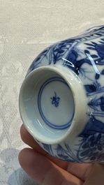 34 Chinese famille rose, verte, Imari-style and blue and white wares, Kangxi and later