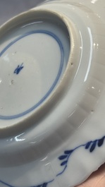 34 Chinese famille rose, verte, Imari-style and blue and white wares, Kangxi and later