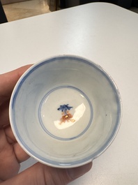 22 Chinese blue, white, famille rose and Imari-style wares, Kangxi and later