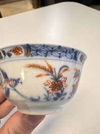 22 Chinese blue, white, famille rose and Imari-style wares, Kangxi and later