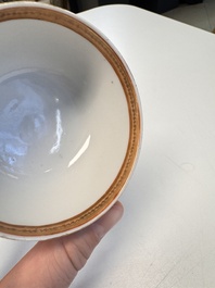 22 Chinese blue, white, famille rose and Imari-style wares, Kangxi and later
