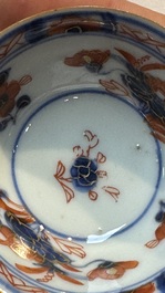 34 Chinese famille rose, verte, Imari-style and blue and white wares, Kangxi and later