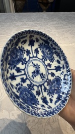 34 Chinese famille rose, verte, Imari-style and blue and white wares, Kangxi and later