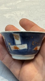 34 Chinese famille rose, verte, Imari-style and blue and white wares, Kangxi and later