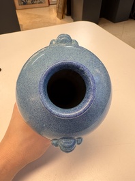 A Chinese robin's egg-glazed 'Meiping' vase, 19th C.
