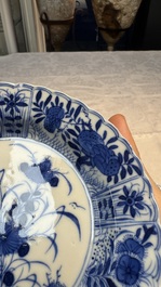 34 Chinese famille rose, verte, Imari-style and blue and white wares, Kangxi and later