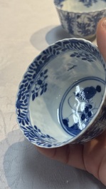 34 Chinese famille rose, verte, Imari-style and blue and white wares, Kangxi and later