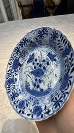 34 Chinese famille rose, verte, Imari-style and blue and white wares, Kangxi and later