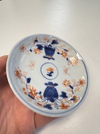 22 Chinese blue, white, famille rose and Imari-style wares, Kangxi and later