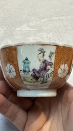 34 Chinese famille rose, verte, Imari-style and blue and white wares, Kangxi and later